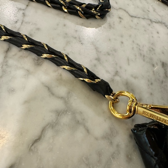 MZ Wallace patent quilted Crosby bucket bag - Picture 7 of 8